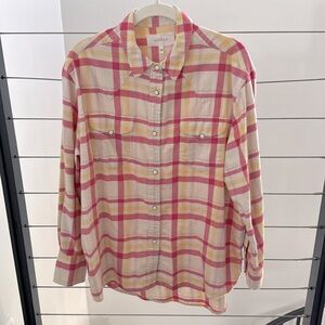 THE GREAT. Flannel Shirt